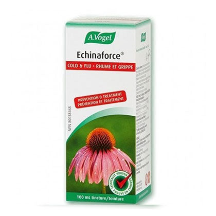A.Vogel Echinaforce, 100mL. Help prevent and relieve the symptoms of upper respiratory tract infections.