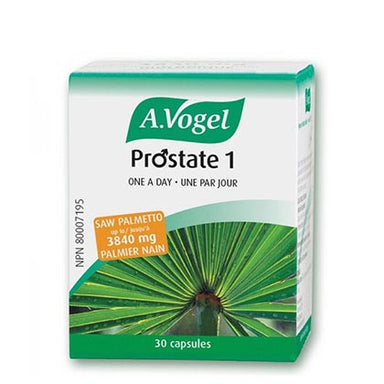 A. Vogel Prostate 1, 30 caps. Aids in weak urine flow, incomplete voiding, frequent daytime and nighttime urination.