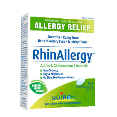 Boiron RhinAllergy, 60 Tablets