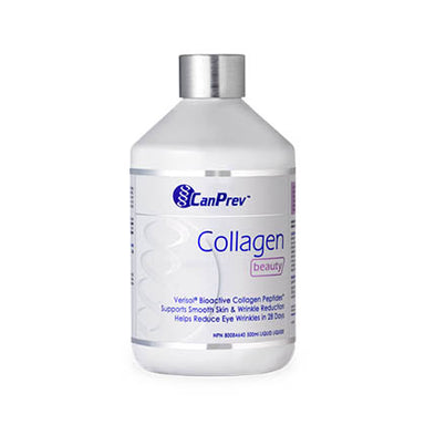 CanPrev Collagen Beauty, 500ml. Supports smooth skin & wrinkle reduction.