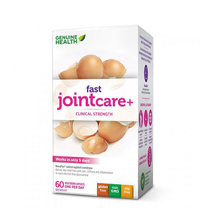 Genuine Health Fast Joint Care+, 60 Capsules. To help relieve joint pain.