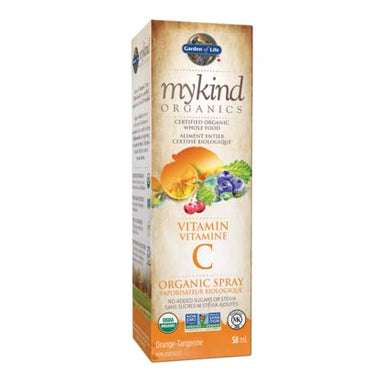 Garden of Life, myKind Organic Vitamin C Spray - Orange-Tangerine Flavour, 50ml.