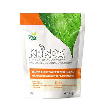 Krisda Monk Fruit Sweetner Blend - 454g