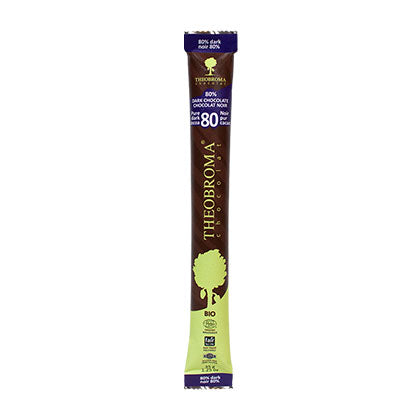 Theobroma 80% Dark Chocolate, 35g.