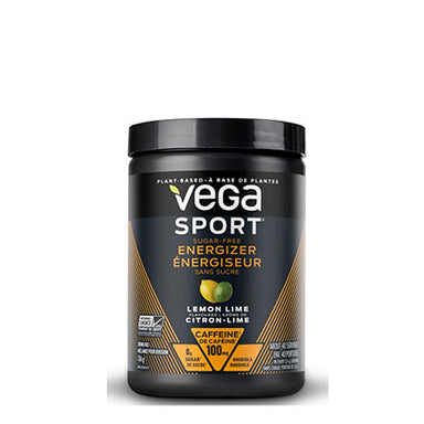 Vega Sport Sugar Free Energizer, Lemon/Lime Flavour, 136g.