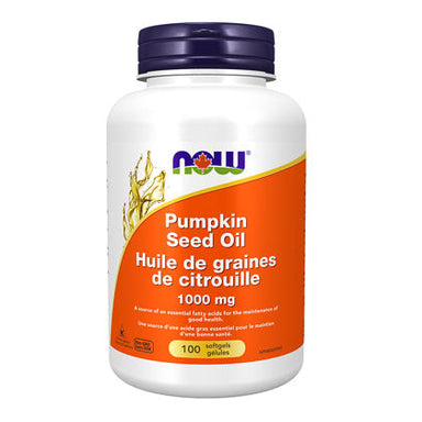 NOW Pumpkin Seed Oil 1000mg, 100 Softgels