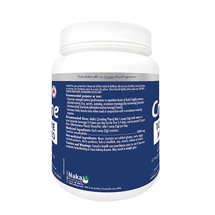 Naka Platinum Pro Creatine 400g – 100% pure micronized creatine monohydrate, gluten-free, non-GMO