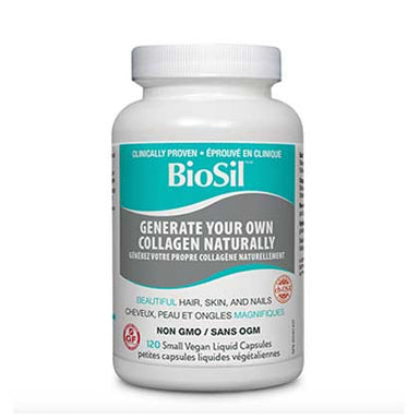 BioSil's Collagen Generator supports hair, skin & nail health, & promotes healthy bone & joints by helping the formation of collagen. 