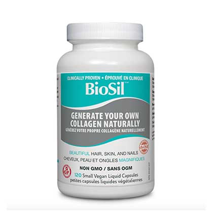 BioSil's Collagen Generator supports hair, skin & nail health, & promotes healthy bone & joints by helping the formation of collagen. 