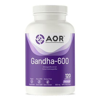 AOR Gandha-600, 120 caps. A plant to help the body resist physical & mental stress.