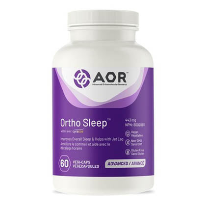 AOR Ortho-Sleep, 60 vege caps. Helps one fall asleep, stay asleep, and wake up feeling refreshed.