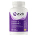 AOR Probiotic-3, 90 vege caps. A formula that works like a prebiotic, probiotic.
