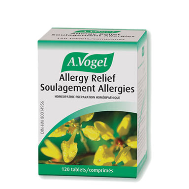 A.Vogel Allergy Relief, 120tabs. Allergy Relief eliminates the toxins that overload the immune system.