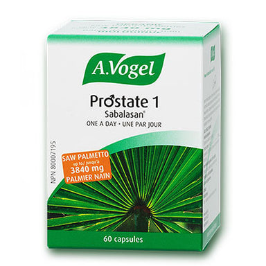 A. Vogel Prostate 1, 60 caps. Aids in weak urine flow, incomplete voiding, frequent daytime and nighttime urination.