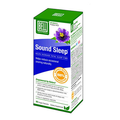 BELL Sound Sleep, 60 Veg Capsules.