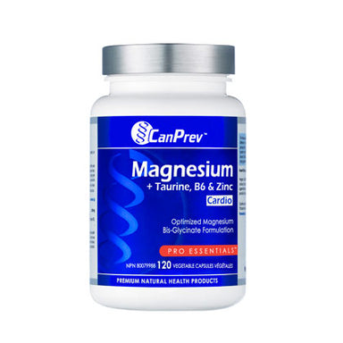 CanPrev Magneisum +Taurine, 120 vege caps. Easy and gentle on the bowels.
