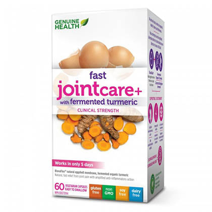 Genuine Health Fast Joint Care+ with Fermented Turmeric, 60 Capsules - SALE*