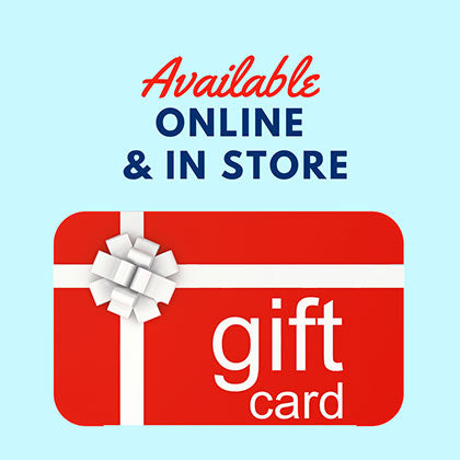 Well Well Well Gift Card available online & in store.