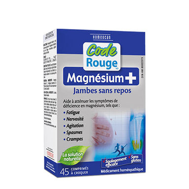 Homeocan Magnesium+ 45 Tablets, Real Relief Brand