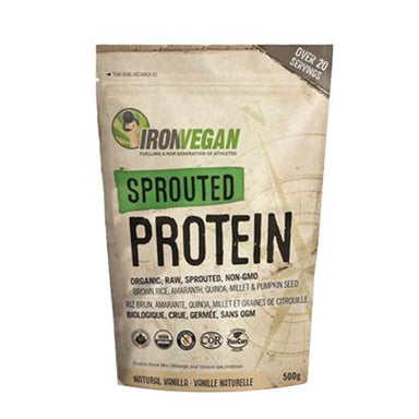 IronVegan Sprouted Protein - Vanilla, 500g.
