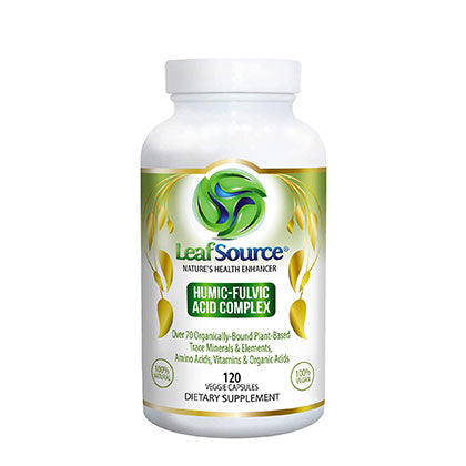 LeafSource Humic-Fulvic Acid Complex, 120 Veg Capsules