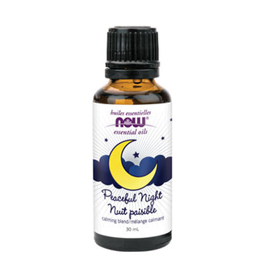 NOW Essential Oil, Peaceful Night Blend, 30ml