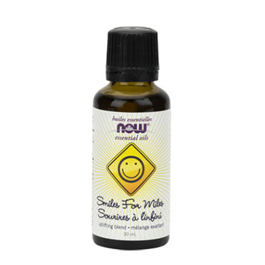 NOW Essential Oil, Smile for Miles Blend, 30ml.