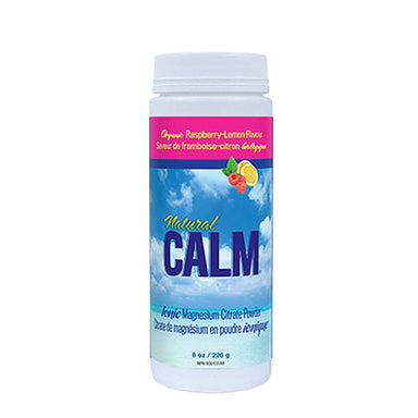 Natural Calm, Raspberry Lemon Flavour, 226g. 