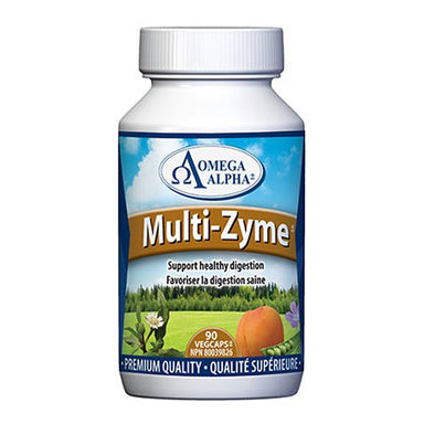 Omega Alpha Multi-Zyme, 90 Capsules