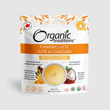 Organic Traditions Tumeric Latte With Probiotics - 150g