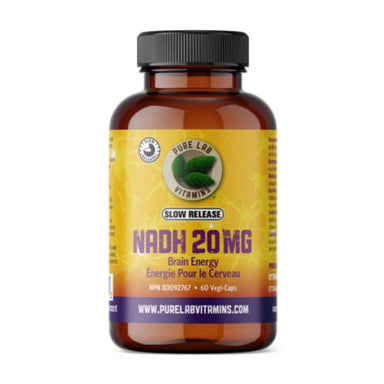 Pure Lab NADH 20mg, 60 Veg Capsules