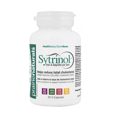 Prairie Naturals Sytrinol One-A-Day, 60 Veg Capsules. Helps reduce total cholesterol.