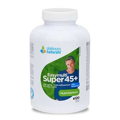 Platinum SuperEasy Multi 45+ MENS, 120 softgels.