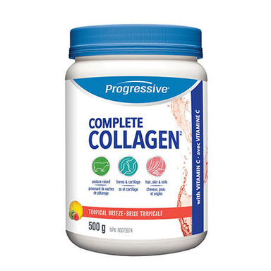 Progressive Complete Collagen, Tropical Breeze Flavour, 500g. To help collagen formation.