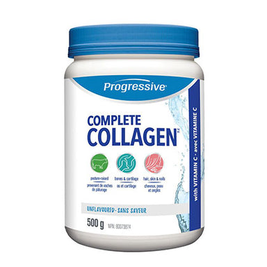 Progressive Complete Collagen, Unflavoured, 500g. To help collagen formation.