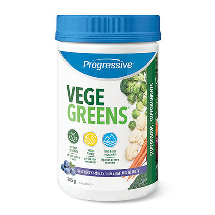 Progressive VegeGreens, Blueberry Medley Flavour, 265g 
