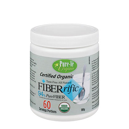 Pure-le Organic FIBERrific (Chicory or Inulin Fiber), 180g.