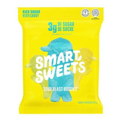 Smart Sweets Sour Blast Buddies, 50g.