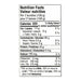 Sukina Buckwheat Noodles, 48oz. Nutritional Facts.